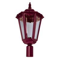 GT-166 Chester Large Post Top Light - Powder Coated Finish / B22
