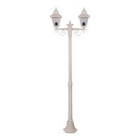 GT-237 Paris Twin Head Medium Post Light - Powder Coated Finish / B22