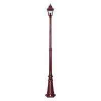 GT-238 Paris Single Head Tall Post Light - Powder Coated Finish / B22