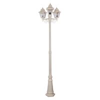 GT-242 Paris Triple Head Tall Post - Powder Coated Finish / B22