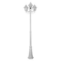 GT-242 Paris Triple Head Tall Post - Powder Coated Finish / B22