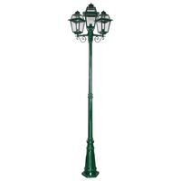 GT-282 Avignon Triple Head Tall Post Light - Powder Coated Finish / B22