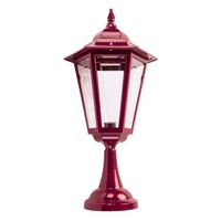 GT-483 Turin Large Pillar Mount - Powder Coated Finish / B22
