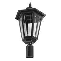 GT-486 Turin Large Post Top Light - Powder Coated Finish / B22