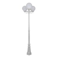 GT-562 Siena Triple 25cm Spheres Tall Post - Powder Coated Finish / E27