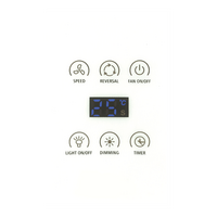DC WALL CONTROLLER TO SUIT DC CEILING FANS