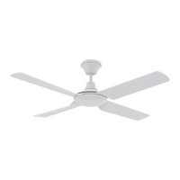 FRESCO 4 BLADE 52" DC IP66 CEILING FAN & LED LIGHT