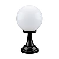 GT-503 Siena 25cm Sphere Pillar Mount - Powder Coated Finish / E27