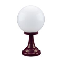 GT-503 Siena 25cm Sphere Pillar Mount - Powder Coated Finish / E27