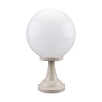 GT-504 Siena 30cm Sphere Pillar Mount - Powder Coated Finish / E27
