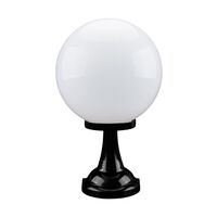 GT-504 Siena 30cm Sphere Pillar Mount - Powder Coated Finish / E27
