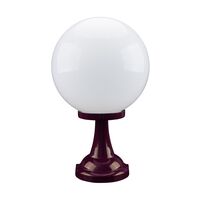 GT-504 Siena 30cm Sphere Pillar Mount - Powder Coated Finish / E27