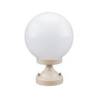 GT-530 Siena 20cm Sphere CTC Pillar Mount - Powder Coated Finish / E27