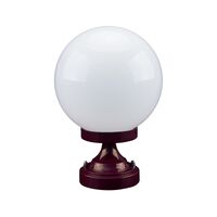 GT-530 Siena 20cm Sphere CTC Pillar Mount - Powder Coated Finish / E27