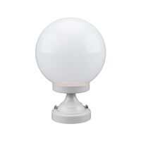 GT-530 Siena 20cm Sphere CTC Pillar Mount - Powder Coated Finish / E27