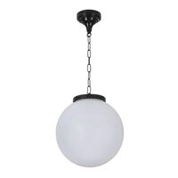 GT-537 Siena 30cm Sphere Pendant - Powder Coated Finish / E27