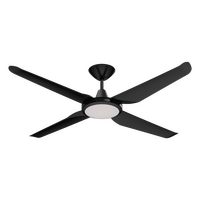 MOTION 4 BLADE 52" DC CEILING FAN WITH LED LIGHT