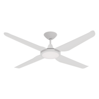 MOTION 4 BLADE 52" DC CEILING FAN WITH LED LIGHT