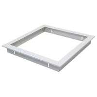 TRIM-303 Square Recessed Panel Trim - Satin White Trim