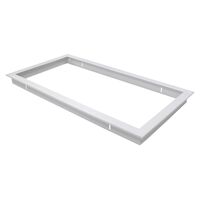 TRIM-306 Rectangular Recessed Panel Trim - Satin White Trim