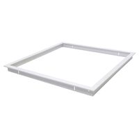 TRIM-606 Square Recessed Panel Trim - Satin White Trim