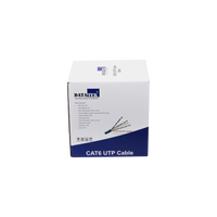 CAT6 UTP Ethernet Cable 24AWG | 305m Length | Oxygen-Free Copper & Flame Retardant | Blue by Bitek Pty Ltd