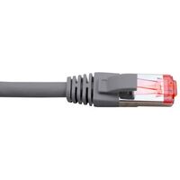 Cat6A Shielded RJ45 Patch Lead | 0.5 Metre | 4 Pair LSZH | Grey by Cabac