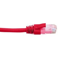 Cat6 RJ45 Red Patch Lead | 1 Metre | 4 Pair PVC Unshielded by Cabac