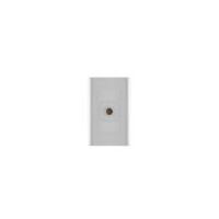 TV Coax Socket Large | Impact-Resistant Polycarbonate | Flush & Surface Mount by Transco