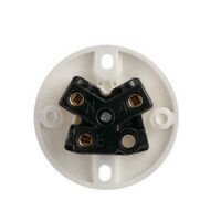 Surface Socket Flush Round Earth | 10A 240V | Recessed Mount | Impact-Resistant by Transco