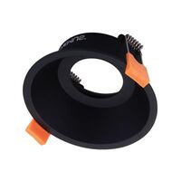 Cell Frame D90 Deep 90mm cut-out to suit Cell Downlight Module Series - Black or White