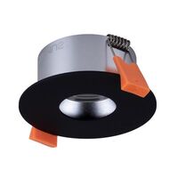 Cell Frame P75 Pin Hole 75mm cut-out to suit Cell Downlight Module Series - Black or White