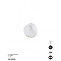 Rotary Universal Dimmer Knob | White | Energy-Saving | 50mm by Trader