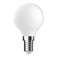 FANCY ROUND 4.2W DIMMABLE  LED FILAMENT LAMP FROST 240V - E14