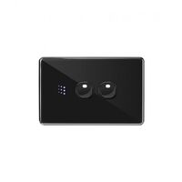 Multi Purpose Switch 1 Button | 5AX 220-240V | Auto-Sensing | Black by Trader