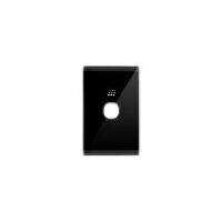 Smart Dimmer Switch 1 Gang | 10AX 240V | Vertical/Horizontal | Snow Leopard Black by Trader