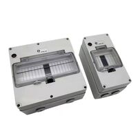 Weatherproof Switch Board 8 Pole | IP66 Rated | Neon Indicator | Lockable by Transco
