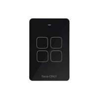 Multi Dimmer Switch 2 Button | 220-240V | Glass Facia | Black by Trader