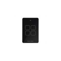 Multi Dimmer Switch 4 Button | 250W LED Load | Black Glass Facia by Trader