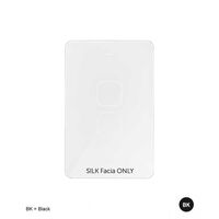 Multi Dimmer Switch 2 Button | Silk Facia | White Finish by Trader
