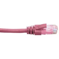 Cat6 RJ45 Patch Lead | 2 Metre | 4 Pair | PVC Unshielded | Pink by Cabac