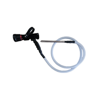 Fire Hose Nozzle 38mm | Variable Pattern | 230-360-475 LPM Flow Rate | Durable Alloy & PVC by Firebox