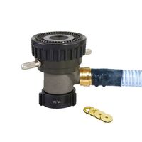 Adjustable Self-Educting Monitor Nozzle | 2900 LPM Flow Rate | Durable Alloy | 2.5 Inch BSP by Firebox