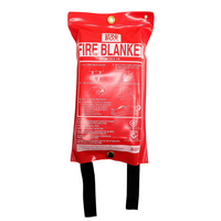 Fire Blanket 1m x 1m | Certified AS/NZS 3504 | Durable Fiberglass | Kitchen Safety by Firebox