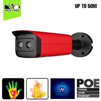 Flame Detection Network AI Camera | IP67 Rated | 4MP CMOS Sensor | Infrared Fill Light | Firebox