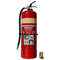 7lt Wet Chemical Fire Extinguisher | 3A:4F Fire Rating | Stainless Steel & Powder Coated Red | Wall Bracket Included by Firebox