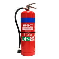 9lt Fluorine Free Alcohol Resistant Extinguisher | Fire Rating 3A:20B | Stainless Steel Construction | Powder Coated Red by Firebox