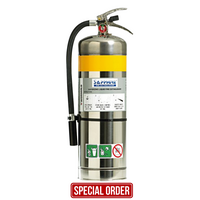 6kg Sapphire MRI Extinguisher | 3M Novec 1230 Agent | Stainless Steel Construction | Wall Bracket Included by Firebox