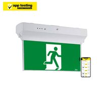 LED Blade Exit Light | 7W Power Consumption | IP20 Rated | 24m Viewing Distance by Firebox