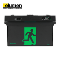 LED Blade Exit Light | 7W Power | IP20 Rated | 24m Viewing Distance by Firebox